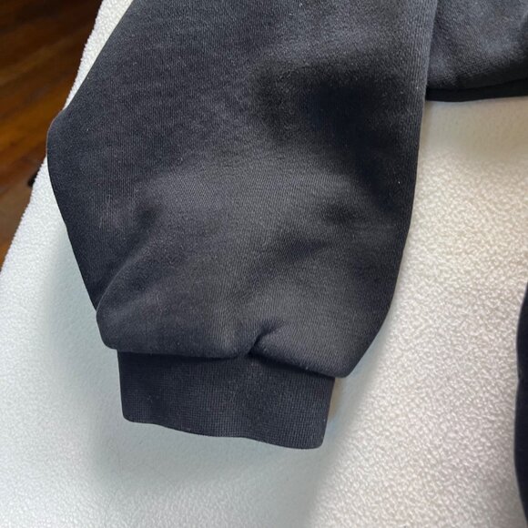 Fear Of God Essentials Black Hoodie Pullover Sweatshirt Oversized Fit S Cotton B - Picture 5 of 12